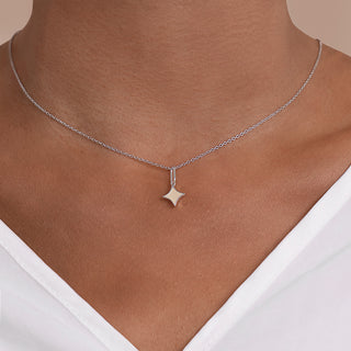 Serenity Star Moonlit Sand Pendant Necklace