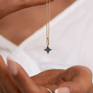 Serenity Star Astral Fog Pendant Necklace