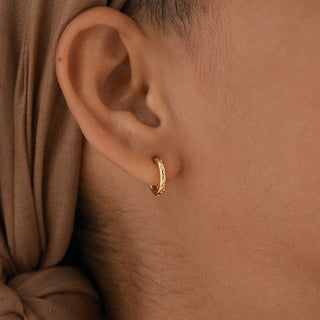 Serenity Star Mini Hoop Earrings