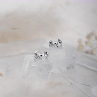 Serenity Star Huggie Earrings