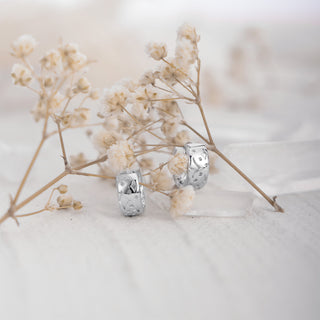 Serenity Star Huggie Earrings