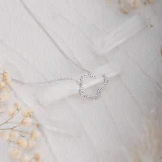 Hammered Capture Chain Necklace