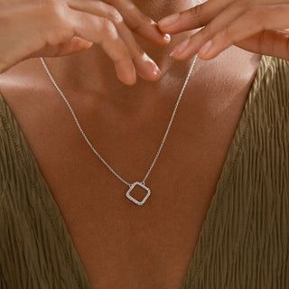 Hammered Capture Chain Necklace