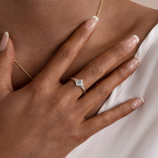 Serenity Star Signet Ring