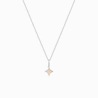 Serenity Star Moonlit Sand Pendant Necklace