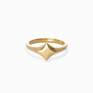 Serenity Star Signet Ring