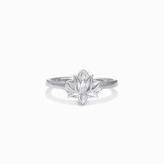 Lotus Flower Stacking Ring
